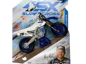 Spin Master 1:10 Scale Supercross Motorcycle Alex Martin Diecast Model - Picture 1 of 7