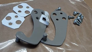 W10901054 - W10901049 OEM Whirlpool Refrigerator Door Hinge Set R & L - Open Box - Picture 1 of 3