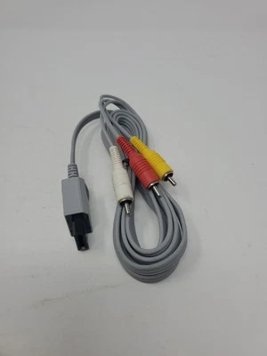 Nintendo Wii AV Cable Audio Video Red White Yellow OEM Official RVL-009 - Image 1 of 4