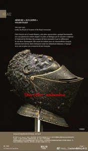 Helio Studio 1/6 ARMURE LIONS Samurai Helmet Sarugami Kabuto Japanese Armor New - Picture 1 of 7
