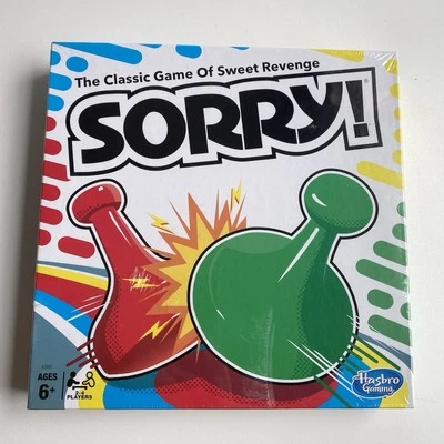 Sorry! Classic Edition Game of Sweet Revenge! Board Game Kids Family NEW Sealed - Image 1 of 3