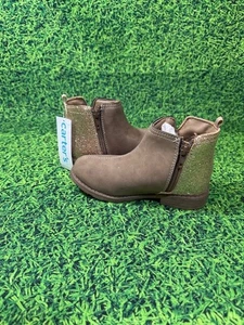 NEU - Carter's Liana kurze Stiefel mit Glitzerakzent - Kleinkind Mädchen Größe 12 - Bild 1 von 9