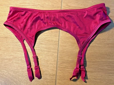 WOLFORD bodyculture WEICHER Strapsgürtel 4 Strumpfhalter SATIN Glanz S/M 66-74cm - Bild 1 von 4