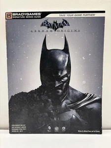 Batman: Arkham Origins Signature Series Guía de Estrategia Juegos Brady - ¡Muy Bonito! - Imagen 1 de 11