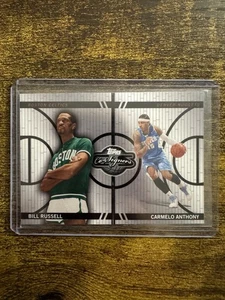 2008-09 Topps Co-Signers - Changing Faces Carmelo Anthony, Bill Russell /899 - Bild 1 von 2