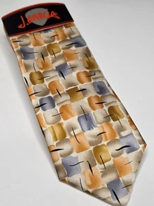 J Garcia Moon Collection Forty-Seven Tie Moon Mountain Orange 58 x 3.5 New - Picture 1 of 4