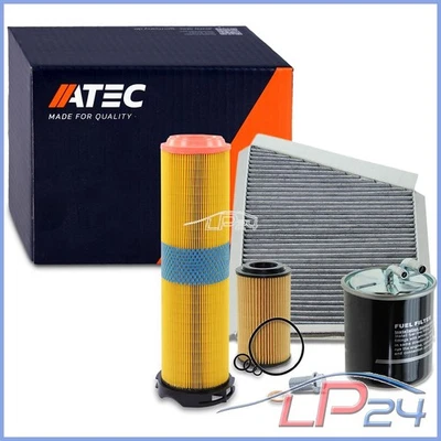 BESTPRICE KIT FILTRE À AIR HUILE HABITACLE CARBURANT POUR MERCEDES CLASSE E W211 S211 270