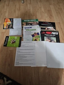 Photo Paper Lot. Several packages of Photo Paper, 8x11, 4x6, Magnet photo 4x6 - Picture 1 of 1