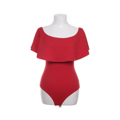 Boohoo, Body, Größe: 32, Rot, Elasthan/Polyester, Einfarbig, Damen #3SX - Bild 1 von 4