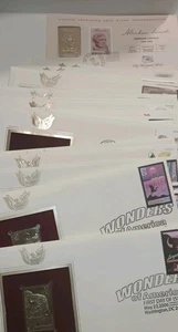 22kt Gold Replica Stamp lot Of 21 - Picture 1 of 3