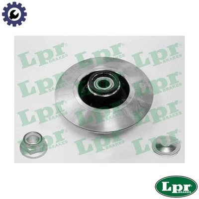 2x DISCO DE FRENO R1005PCA PARA RENAULT CLIO/III/EURO/CAMPUS/Sportour/Grandtour/Furgoneta Foto 1 de 4