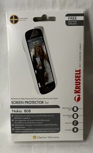 Krusell Schutzhülle Display Schutzfolie Nokia 808 Neu 5 Stk - Bild 1 von 2