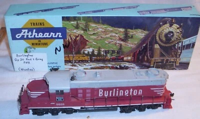 TYCO MANTUA BURLINGTON ROUTE SP20 DIESEL ENGINE HO - Image 1 of 4