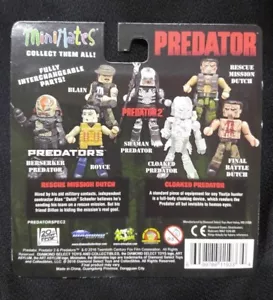 Minimate Predator Series 2 Cloaked Predator Figure - Picture 1 of 2