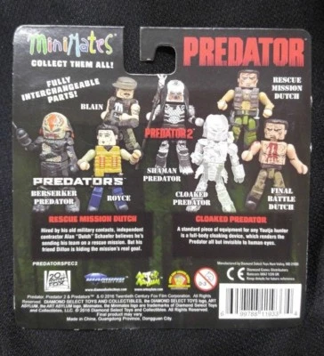 Minimate Predator Series 2 Cloaked Predator Figure - Image 1 of 2