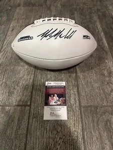 MIKE MACDONALD SIGNED SEATTLE SEAHAWKS FOOTBALL JSA COA AUTOGRAPHED COACH - Picture 1 of 3