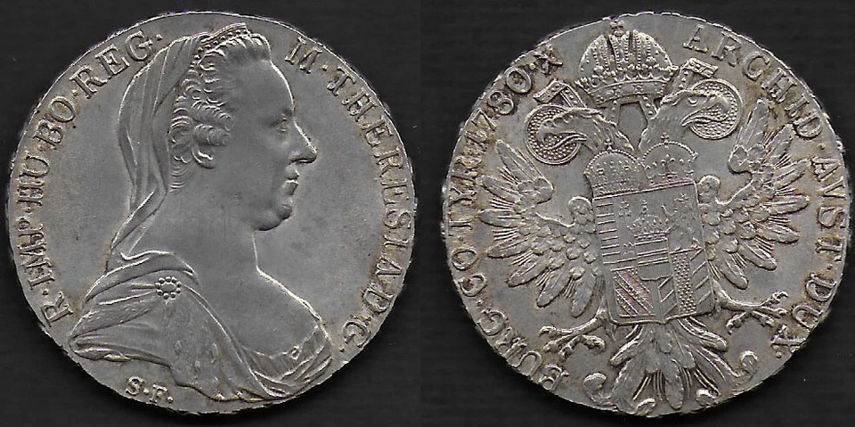 1780 Italia Eritrea Tallero di Conversione argento FDC - Immagine 1 di 1