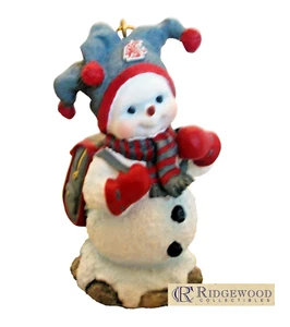 WASHINGTON STATE COUGARS FOOTBALL JACK SNOWMAN CHRISTMAS ORNAMENT GREAT GIFT - Picture 1 of 3