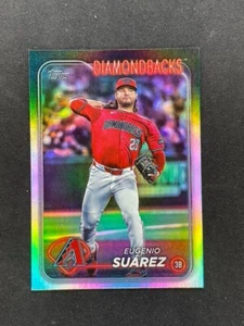 2024 Topps Update Series Eugenio Suarez Rainbow Foil #US247 Diamondbacks - Picture 1 of 2
