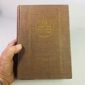 Webster’s Biographical Dictionary 1956 - Picture 1 of 15
