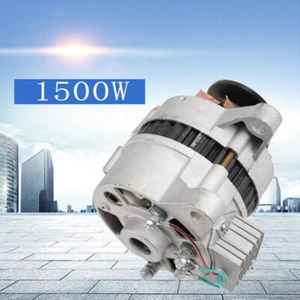14V 1500W DC Copper Permanent Magnet Synchronous Generator Alternator Low RPM US - Picture 1 of 33