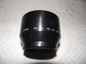 Nikon HS-4 Lens Hood, 52mm Snap-On for 105mm f/2.5, 105mm f/4, 135mm f/3.5 - Picture 1 of 3
