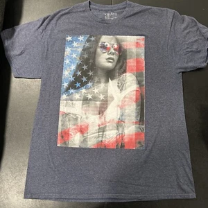 Hard Ten Clothing Co Mens Large American Girl  Tshirt * See Pics* - Picture 1 of 6