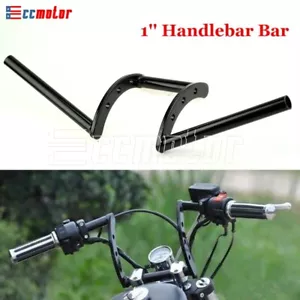 Barra de suspensión Black Ape manillar grueso de 1"" apta para Harley Sportster Touring Glide - Imagen 1 de 8