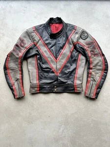 Vintage Genuine Leather High Quality Racing Jacket Hype - Picture 1 of 13