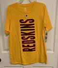 NFL Team Apparel Washington Redskins Gold/Yellow T-Shirt - Youth XL - NEW