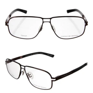 Porsche Design Rahmen - P'8193-A braun/burgundisch Rx Brille Titan 58-12-140 - Bild 1 von 7