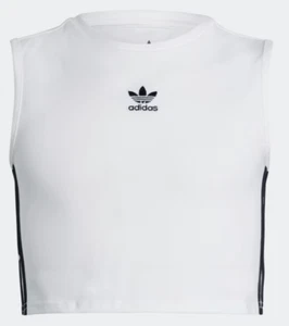 Adidas Women's Crop Tank Top -Size 14 - Picture 1 of 11