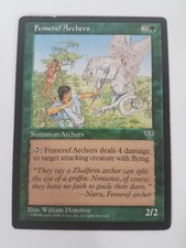 Femeref Archers Magic the Gathering MTG Mirage Green Common