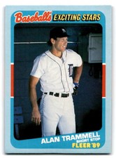 1989 Fleer Exciting Stars #41 Alan Trammell