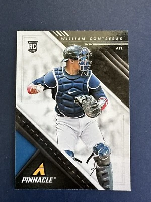 William Contreras 2021 Panini Chronicles Pinnacle Rookie RC Atlanta Braves #14 - Image 1 of 2