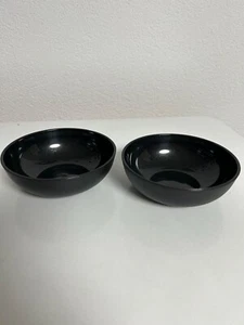 Tupperware 2x Servierschale Klein schwarz glitzernd ca 300ml ohne Deckel - Bild 1 von 2