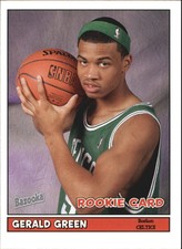 2005-06 Bazooka Minis Boston Celtics Basketball Card #197 Gerald Green