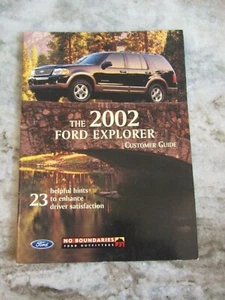 Ford Explorer 2002 guía del cliente manual - Imagen 1 de 4