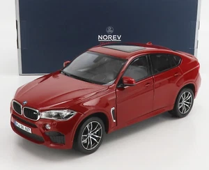 1:18 NOREV Bmw X6 M 2015 Red Met NV183242 - Foto 1 di 3