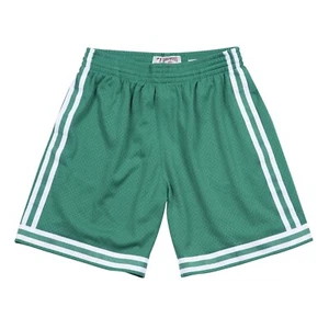 Mitchell & Ness NBA Swingman Road Shorts Boston Celtics 85-86 Green *NEW* - Picture 1 of 3