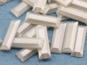 22x7 mm Perle (geformt). PRL Flache Rückseite Baguette Acryl Edelsteine Hochwertig - 40 Stück - Bild 1 von 3