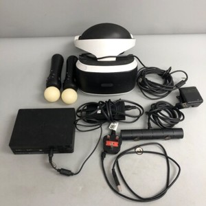 Sony PlayStation VR Headset Processor Unit Camera x2 Move Motion Controllers -CP