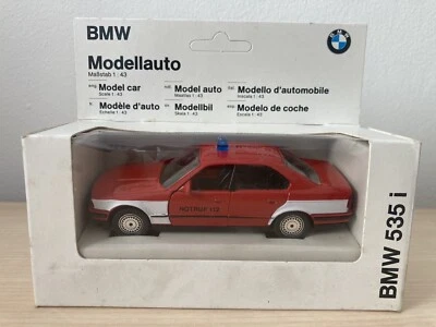 BMW 535i Notruf 112 Modellauto Schabak Diecast 1:43 Scale Model Car 82229417246 - Image 1 of 4