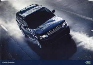 Range Rover Sport Accessories UK market brochure vendita colori 2012 - Foto 1 di 1