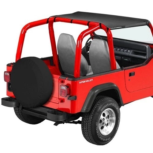 Bestop Strapless Bikini Top For '92-'95 Jeep Wrangler YJ Black Denim 52519-15 - Изображение 1 из 1