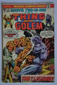 MARVEL TWO-IN-ONE # 11 : GOOD- : SEPTEMBER 1975 : MARVEL COMICS. - Picture 1 of 3