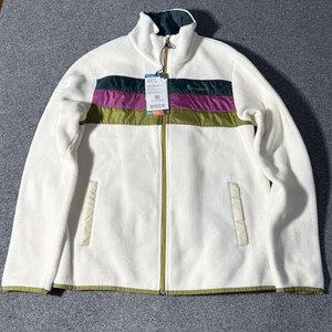 Chaqueta polar Cotopaxi Teca para mujer cremallera completa talla XL blanca nueva con etiquetas nuevo logotipo - Imagen 1 de 10