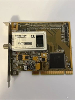 WINTV-NOVA-S HAUPPAUGE WINTV-NOVA-S DVB-S PCI CARD - Bild 1 von 3