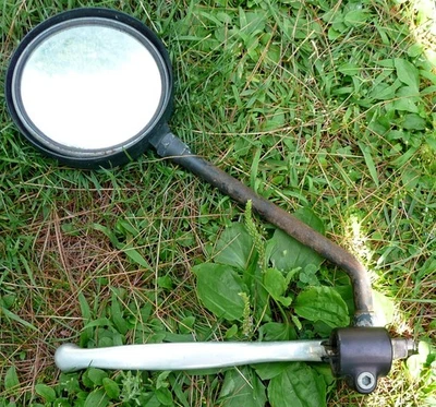 Moto Guzzi Monza V50 Mk III - Embrague delantero percha y palanca con espejo retrovisor Foto 1 de 4