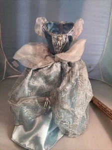 Disney Princess Cinderella Dress Only blue Ball Gown Vintage Disney Accessory - Picture 1 of 6